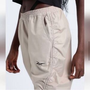 Limited edition Reebok X Cardi B Woven Track Joggers size small khaki